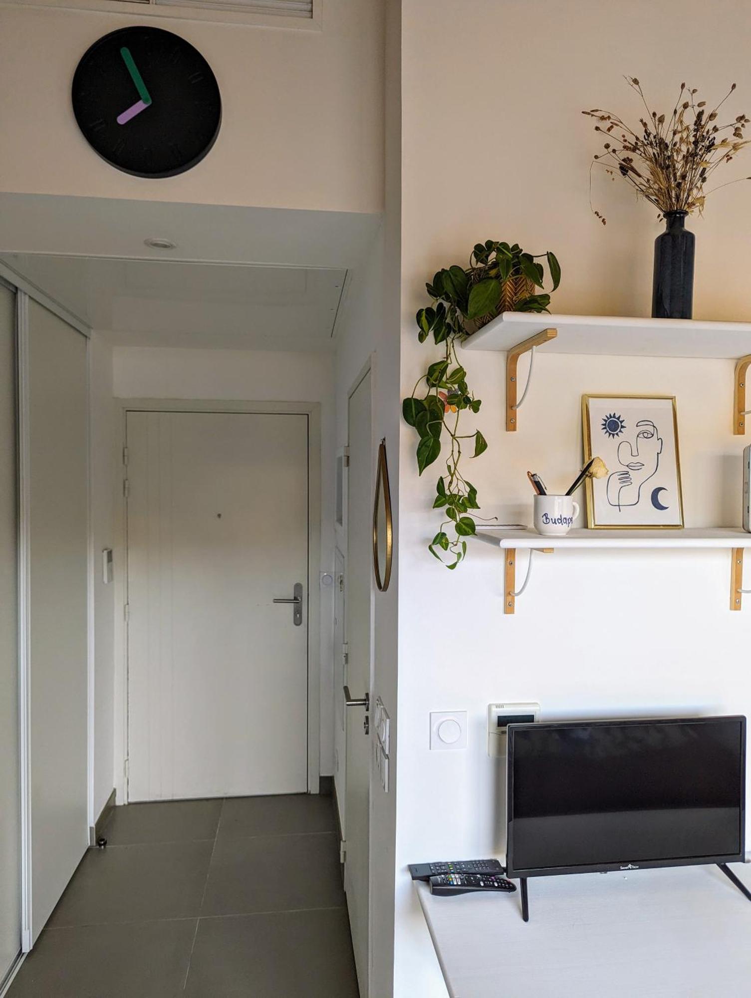 Studio Calme Avec Vue Degagee Nice Extérieur photo